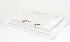 Acrylic Dog Crate & Gate | Medium Size