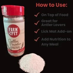 Antler Powder Dog Food Topper
