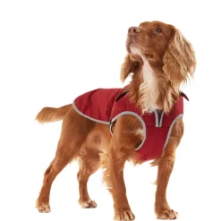 Barbour Monmouth Waterproof Dog Coat - Red