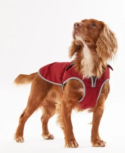 Barbour Monmouth Waterproof Dog Coat - Red