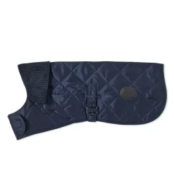 Barbour Quilted Dog Coat - Navy