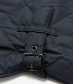 Barbour Quilted Dog Coat - Navy