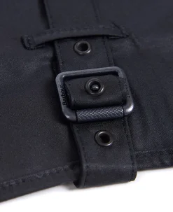 Barbour Waxed Dog Coat - Black