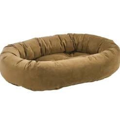 Bowsers Calming Donut Dog Bed Microvelvet Fabric Washable Cover