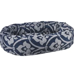 Bowsers Calming Donut Dog Bed Microvelvet Fabric Washable Cover