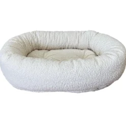 Bowsers Donut Bed In Luxury Faux Fur