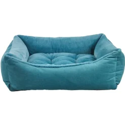 Bowsers Scoop Dog Bed With Soft Faux Fur Washable Cover