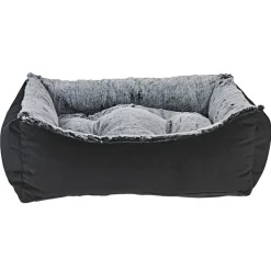 Bowsers Scoop Dog Bed With Soft Faux Fur Washable Cover