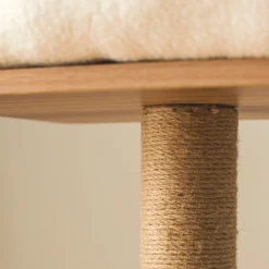 Catry Cedar Wooden Cat Tree