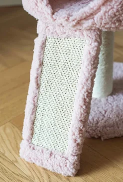 Catry Flamingo Cat Tree with Scratching Pad