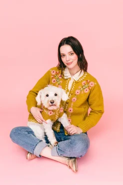 Eileen Wool Knit Dog Sweater