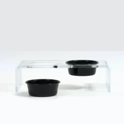 Hiddin Acrylic Elevated Pet Feeder