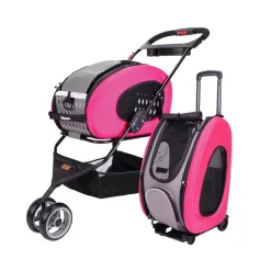 Ibiyaya Eva Convertible Pet Stroller For Cats & Dogs