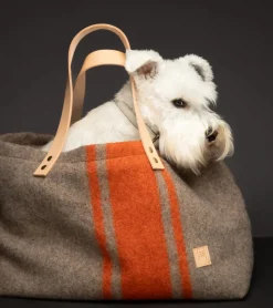 Inge Recycled Wool Small Dog Purse For Winter
