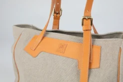 Margaret Organic Cotton Dog Carrier Purse