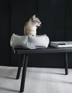 MiaCara Calma Cat Bed Hexagon - Dark Grey