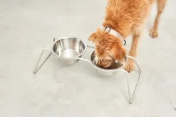 Miacara Cena Dog Feeder With High Quality Stainless Steel Bowls