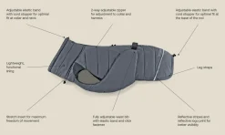 MiaCara cosima waterproof winter dog jacket