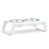 Miacara Desco Dog Feeder in White