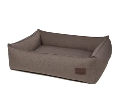 Miacara nube box dog bed with durable premium Italian fabric