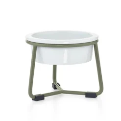 Miacara Pranzo Quality Elevated Porcelain Large Dog Bowl