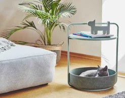 Miacara Tavolina Side & End Table Cat Bed