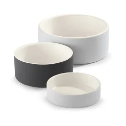 Paikka Cool Ceramic Dog Bowl Concrete