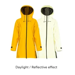 Paikka Reflective Women's Raincoat Long