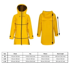 Paikka Reflective Women's Raincoat Long