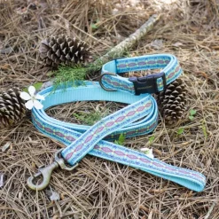 Pendleton Dog Leash Diamond River Turquoise Classics