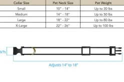 Pendleton Glacier National Park Hiker Dog Collar