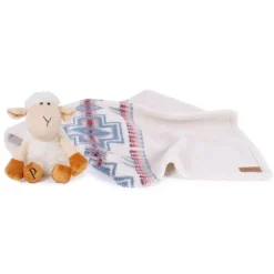 Pendleton Harding Rosewood Pet Throw Blanket with Lamb Plushy Dog Gift