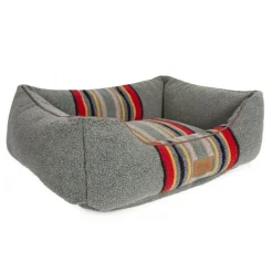 Pendleton Vintage Camp Heather Green Kuddler Bed For Cats & Dogs