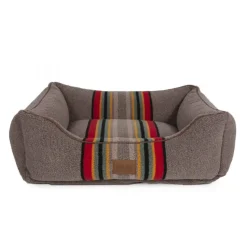 Pendleton Vintage Camp Umber Kuddler Dog Bed