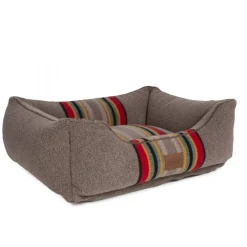 Pendleton Vintage Camp Umber Kuddler Dog Bed