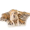 PupRug Tiger Print Memory Foam Dog Bed