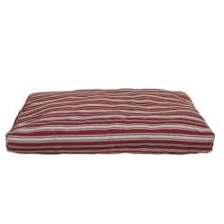 Striped Faux Gusset Outdoor And Patio Dog Bed Jamison