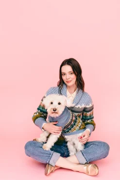 Suffolk Cozy Wool Knit Dog Sweater