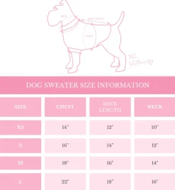 Suffolk Cozy Wool Knit Dog Sweater