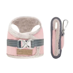 Yeti Dog Harness & Leash - ROSE